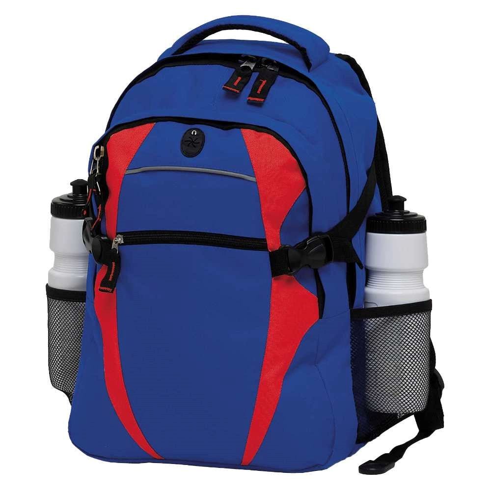 Spliced Zenith Backpack - Royal/Red