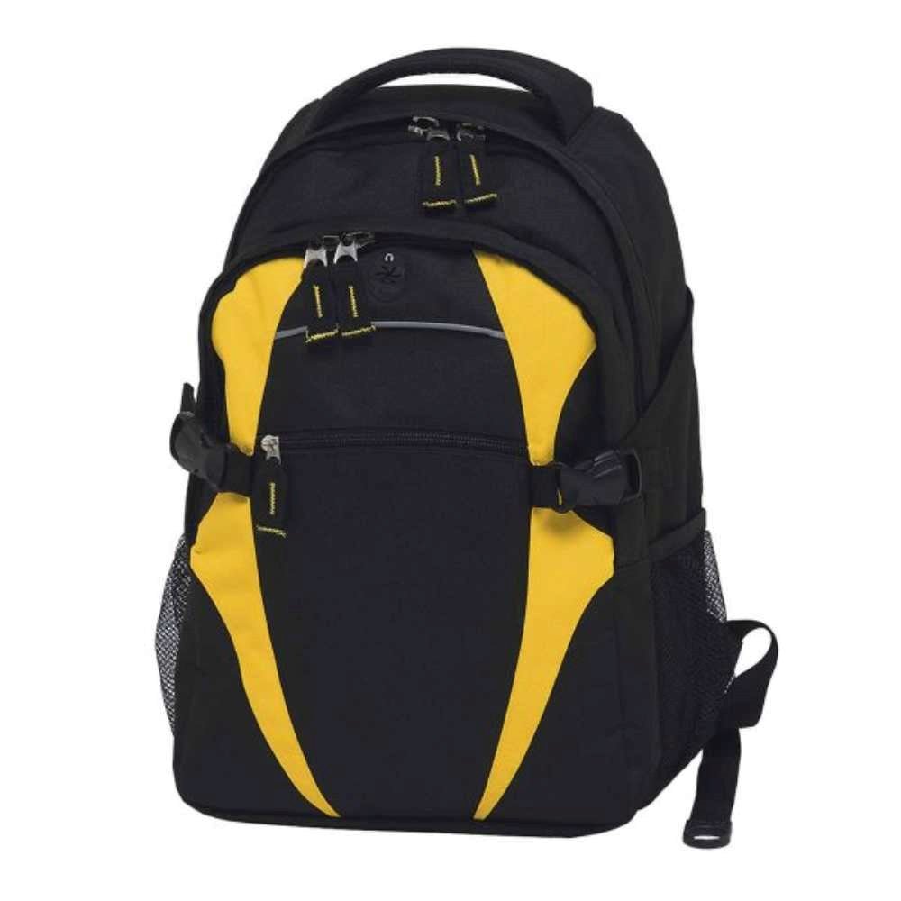 Spliced Zenith Backpack - black/gold