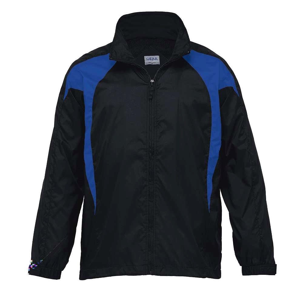 Spliced Zenith Jacket Junior - Black/Royal4XS