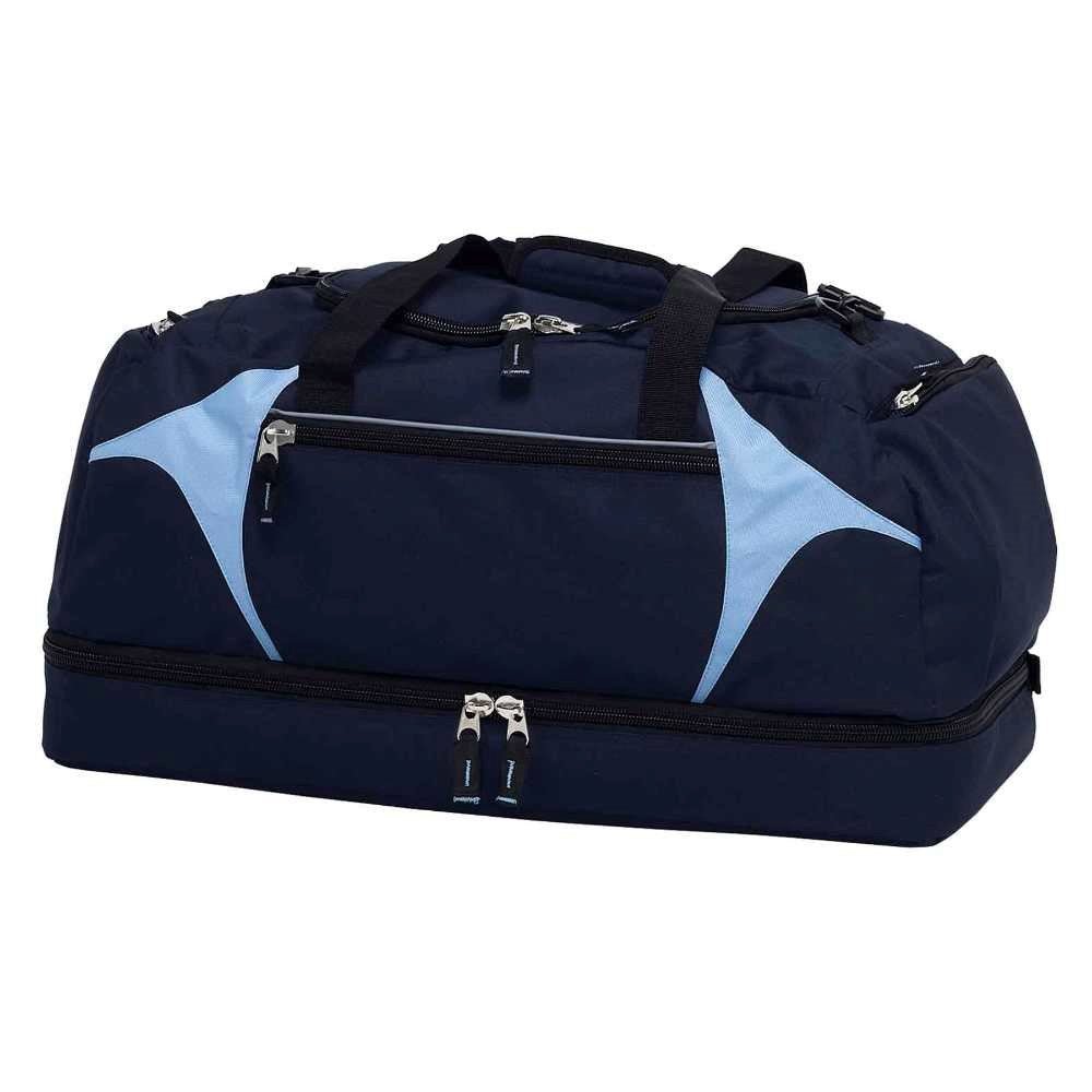 Spliced Zenith Sports Bag - Navy/Sky