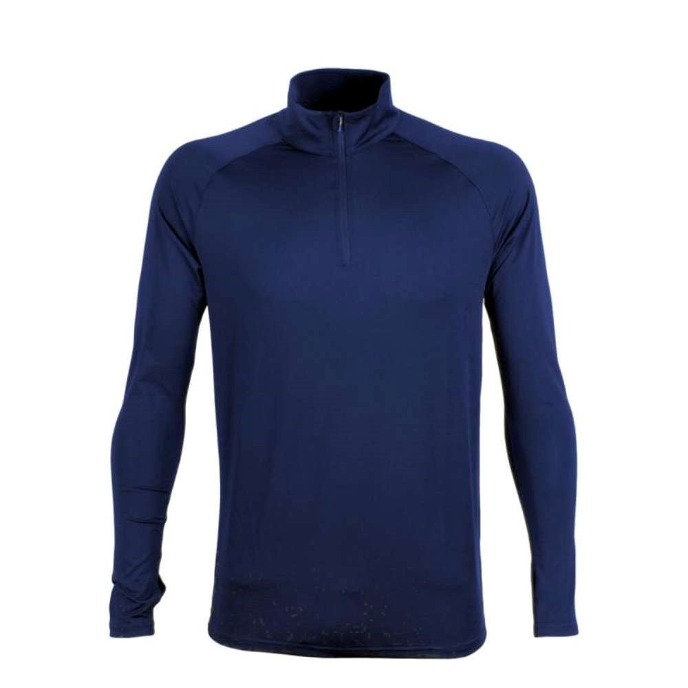 SQM Mens Stadium Quarter Zip - NavyS