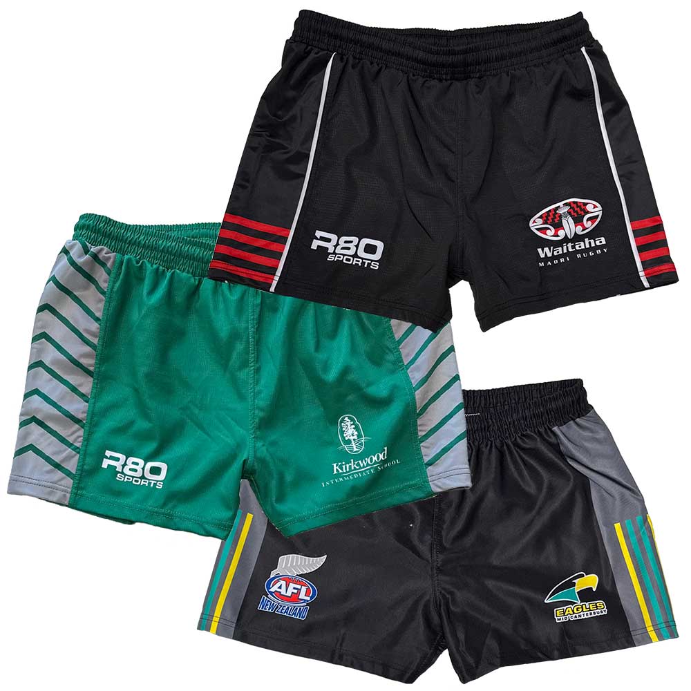 Sublimated Performance Shorts - R80 Rugby