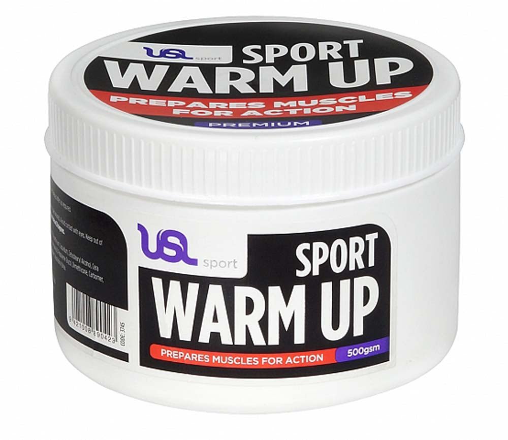 USL Sports Warm Up Rub - 500gm