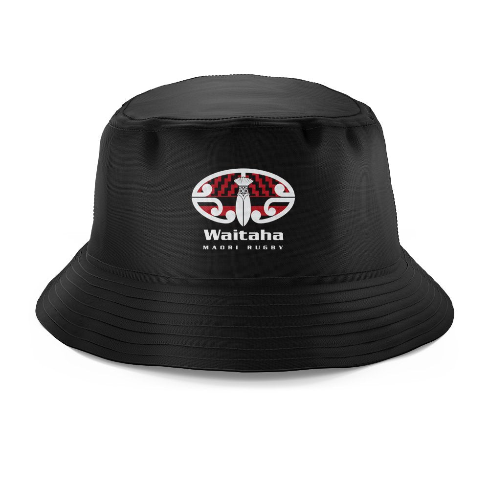 Waitaha Māori Rugby Bucket Hat - Small