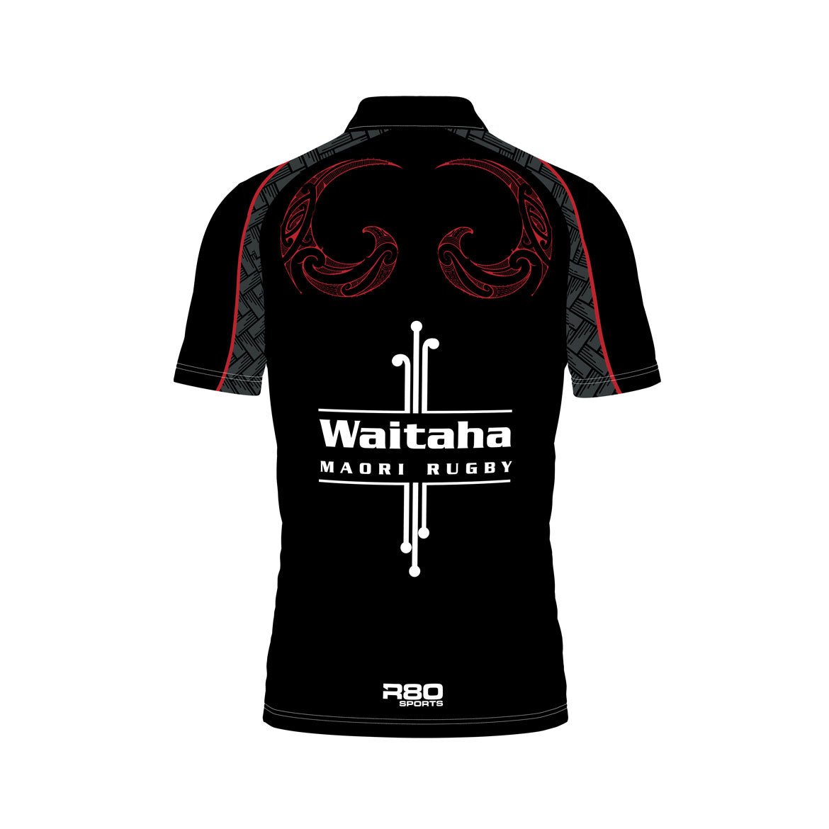 Waitaha Māori Rugby - Sublimated Polo Shirt - XS