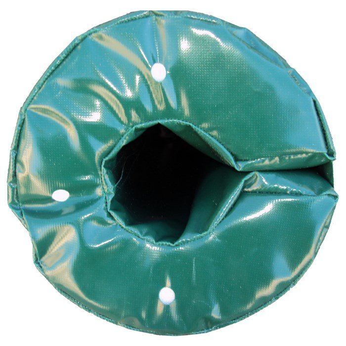 Wrap Around Rugby Goal Post Pads - Black