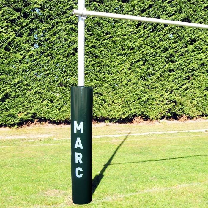 Wrap Around Rugby Goal Post Pads - Black
