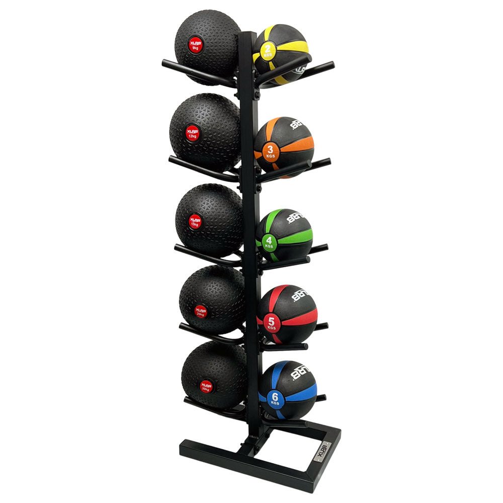 XLR8 10 Ball Medicine Ball Rack - 