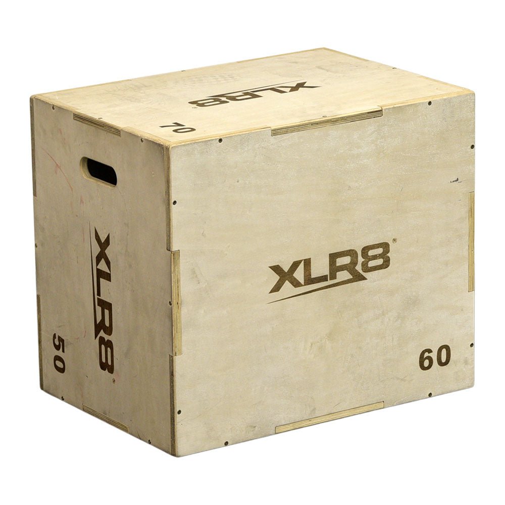 XLR8 3 in 1 Wooden Plyo Box - 