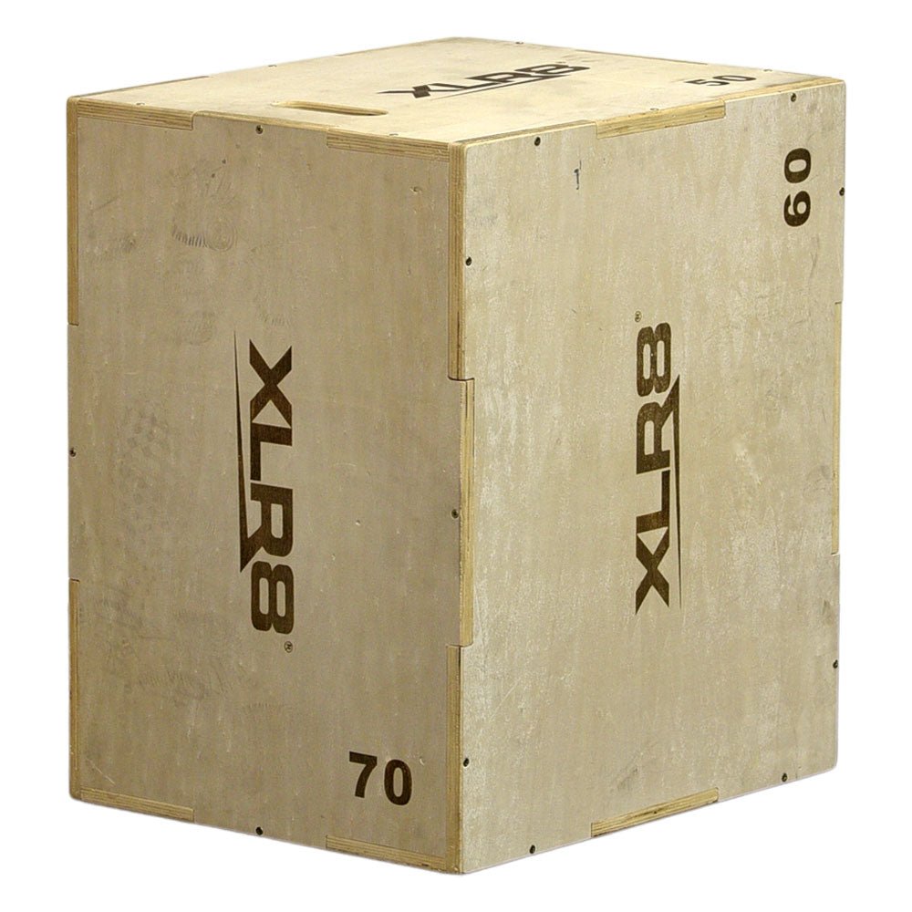XLR8 3 in 1 Wooden Plyo Box - 