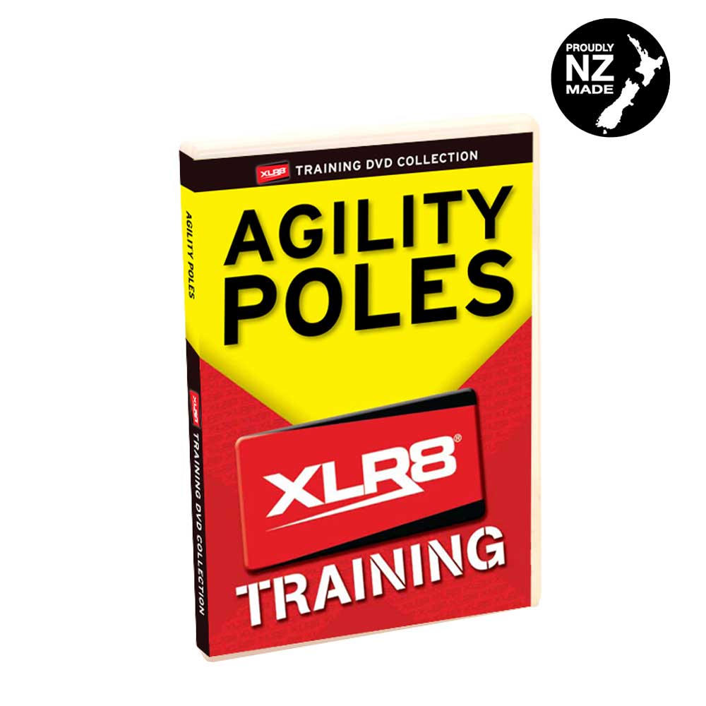 XLR8 Agility Pole Set -1.7m Yellow Set - R80 Rugby