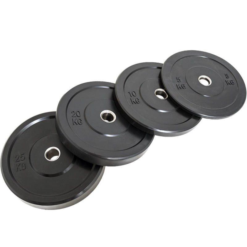 XLR8 Black Bumper Plates - 5KG