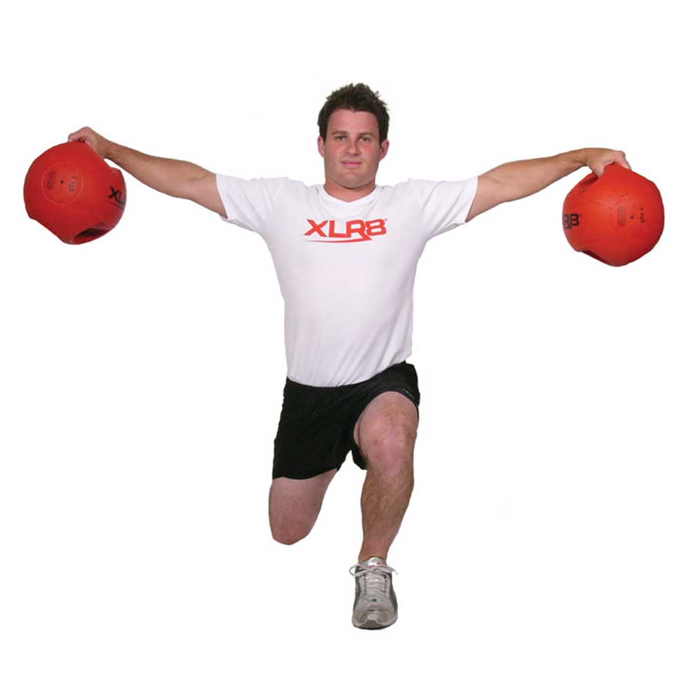 XLR8 Double Grip Medicine Ball - 8kg