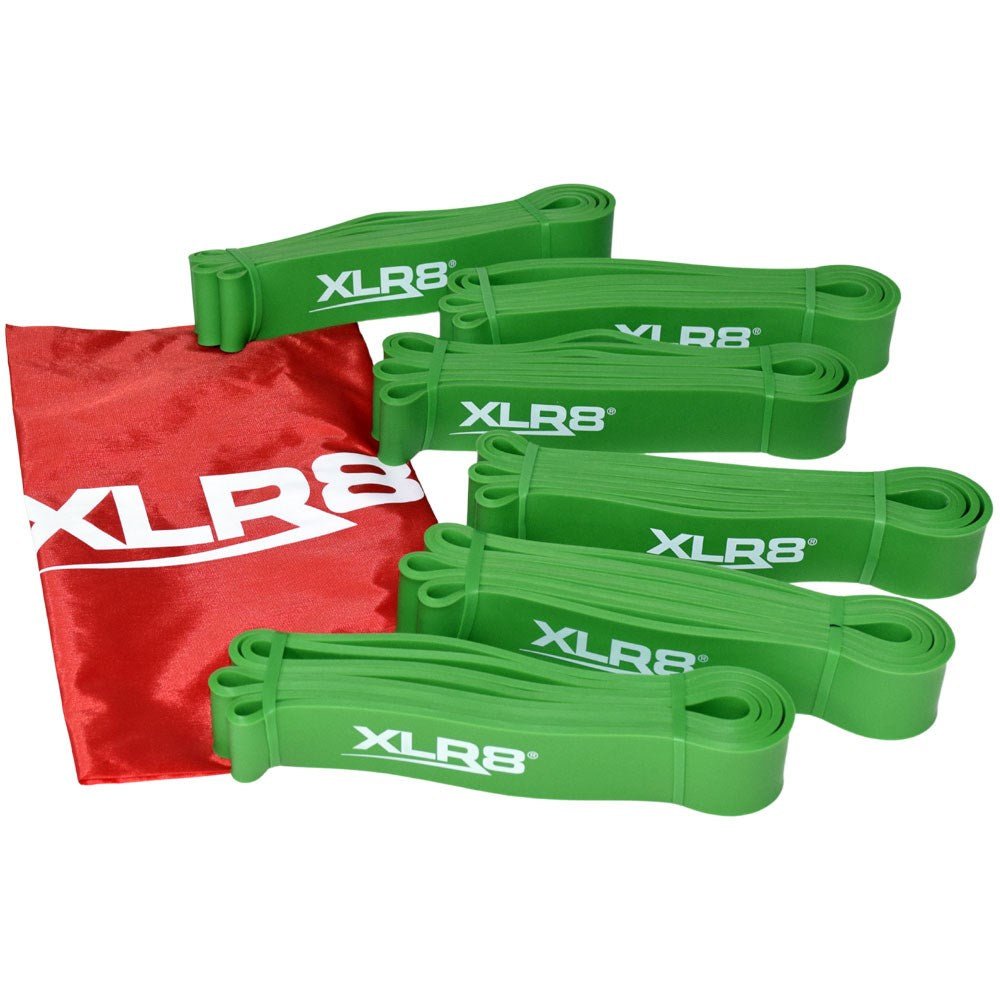 XLR8 Green Strength Band 6 Pack - 