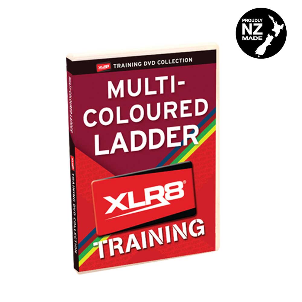 XLR8 Multi - Coloured Fastfoot Ladder - 