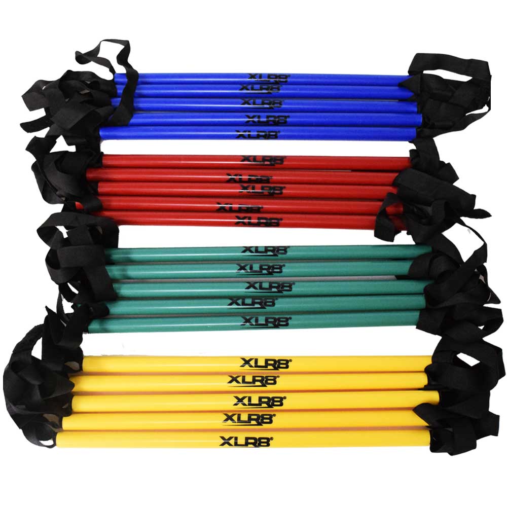 XLR8 Multi - Coloured Fastfoot Ladder - 