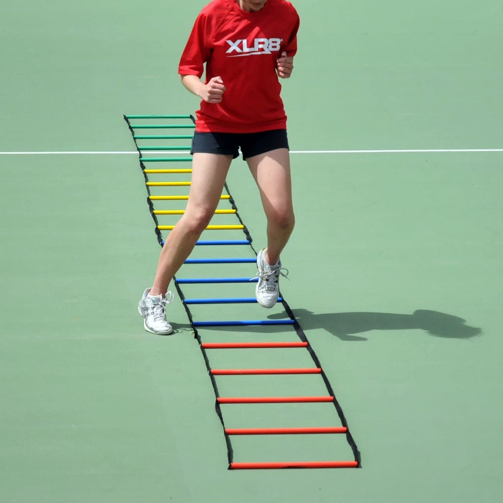 XLR8 Multi - Coloured Fastfoot Ladder - 