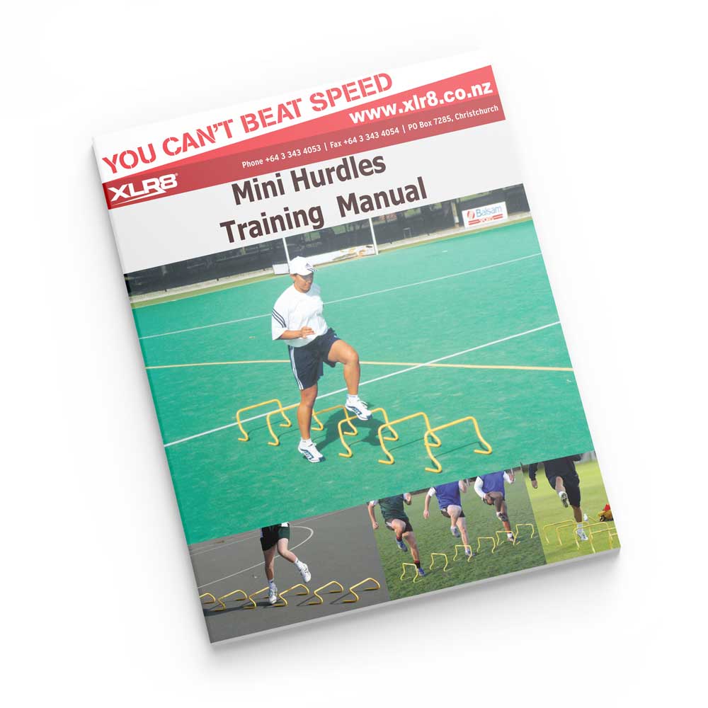 XLR8 Quicken Micro Hurdles 15cm - XLR8 Micro Hurdle Set of 6